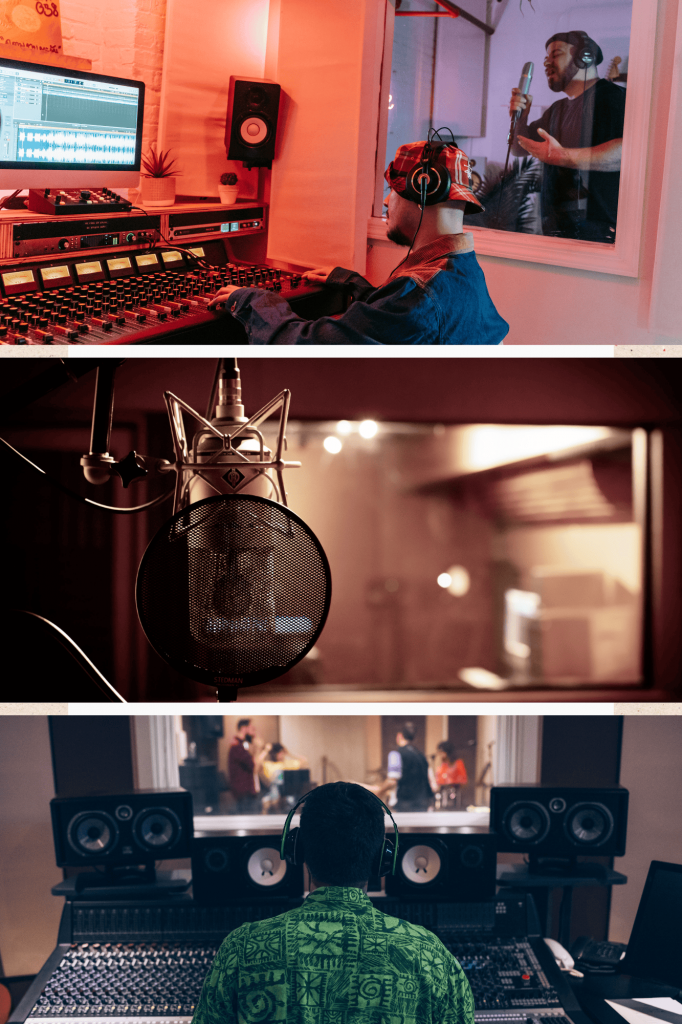 les métiers du son en studio